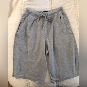 Polo by Ralph Lauren Men's Light Gray Athletic Shorts